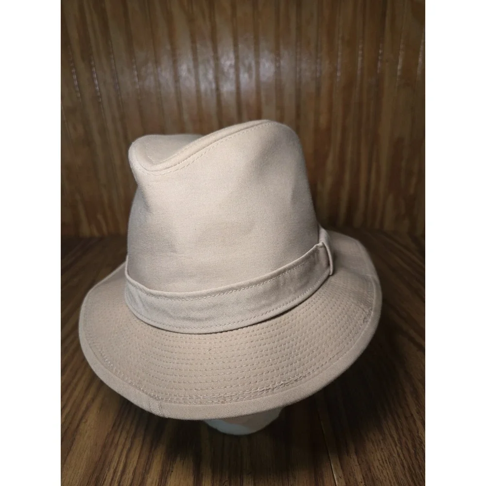 Vintage Beige/Khaki SIMA International Hat Large USA  Fedora